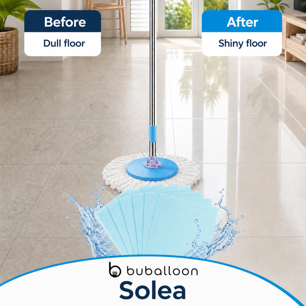 Buballoon™ Solea | Floor Cleaning Sheets