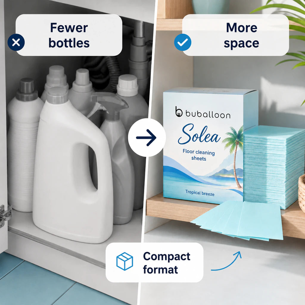 Buballoon™ Solea | Floor Cleaning Sheets