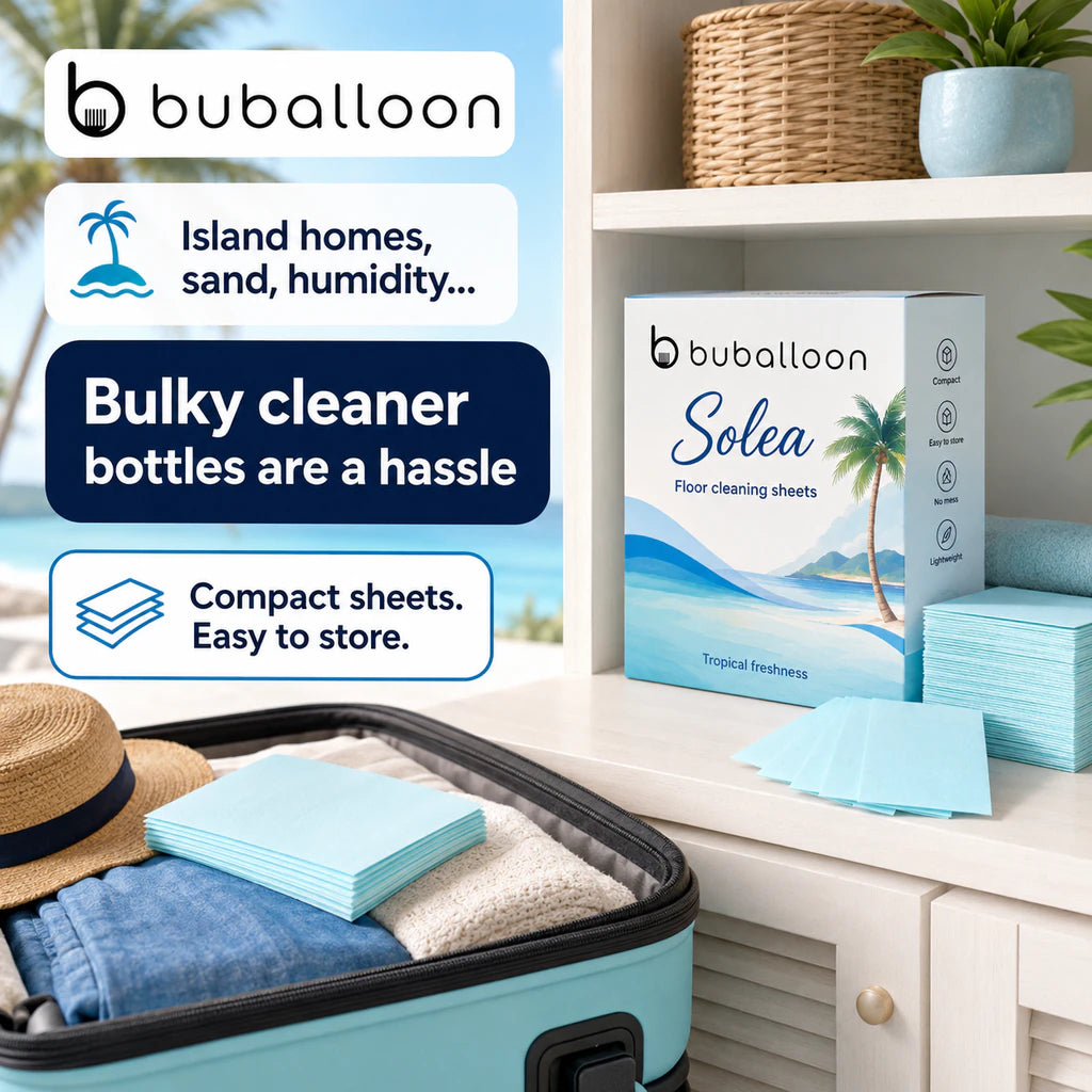 Buballoon™ Solea | Floor Cleaning Sheets