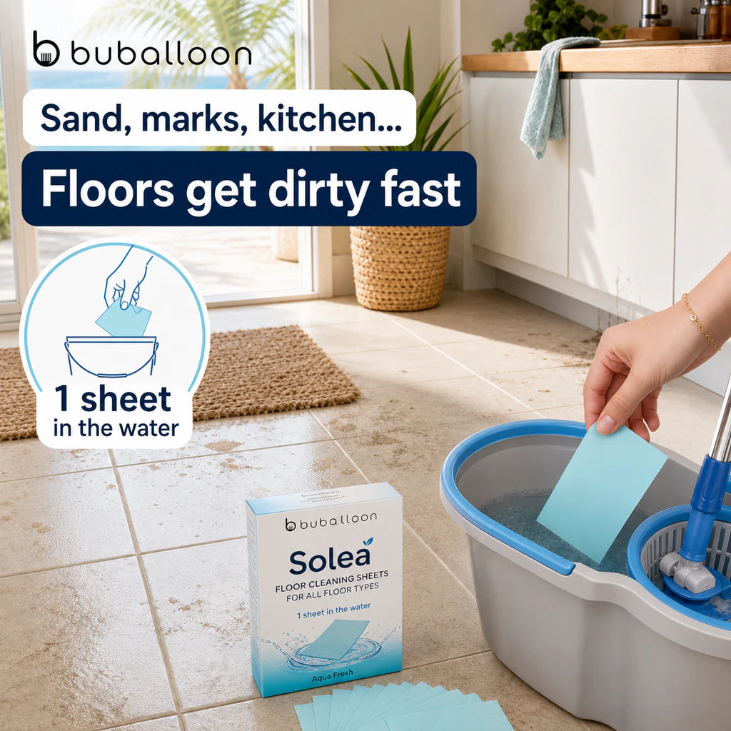 Buballoon™ Solea | Floor Cleaning Sheets