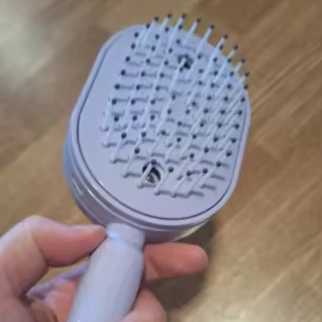 Customer hair touch-up with Nano HydraBrush